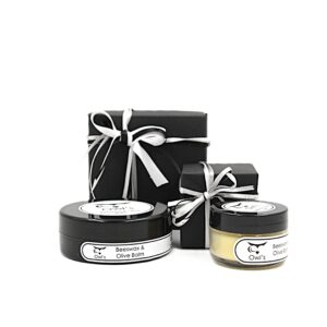 Beeswax and olive balm - gift box