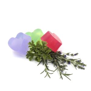 Glycerine soap - Heart shaped 80g