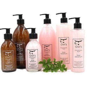 Hand and Body Wash - Rose Geranium